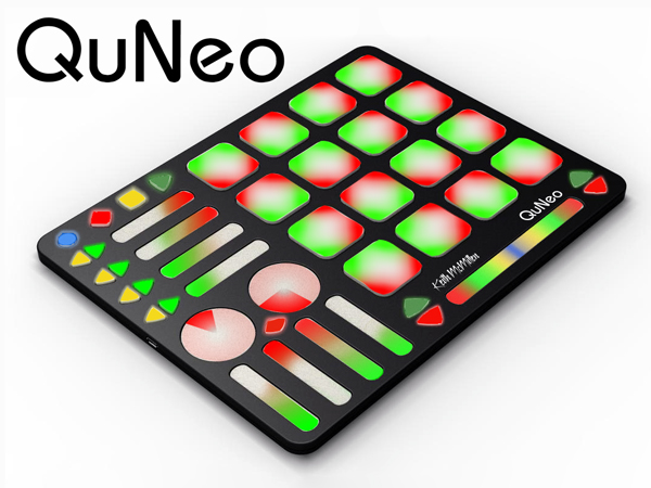 Nuevo controlador para DJs, QuNeo