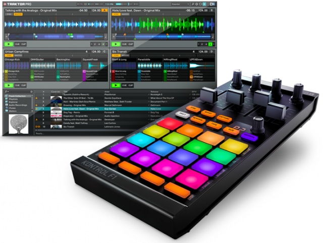 Native Instruments Traktor Kontrol F1 y Traktor Pro 2.5