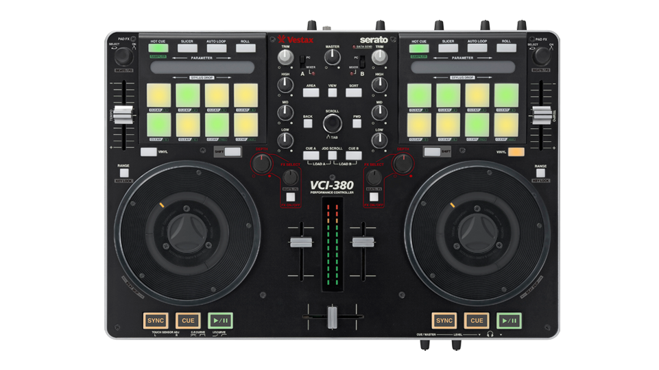 Vestax VCI-380, el nuevo controlador de la empresa nipona