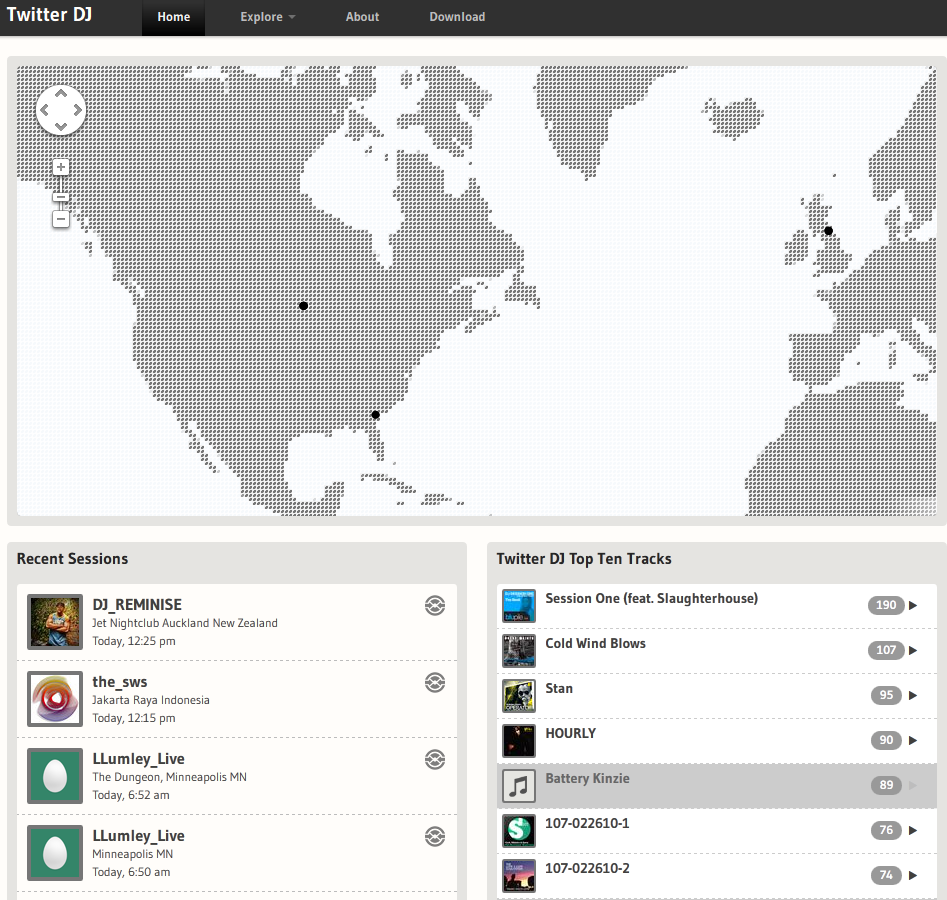 Twitter DJ, tus sesiones más sociales