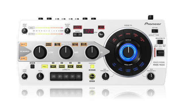 Pioneer Remix Station RMX-1000 en color blanco