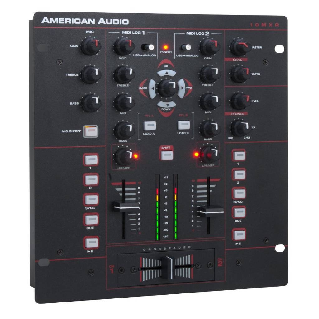 Nuevo mixer American Audio 10 MXR