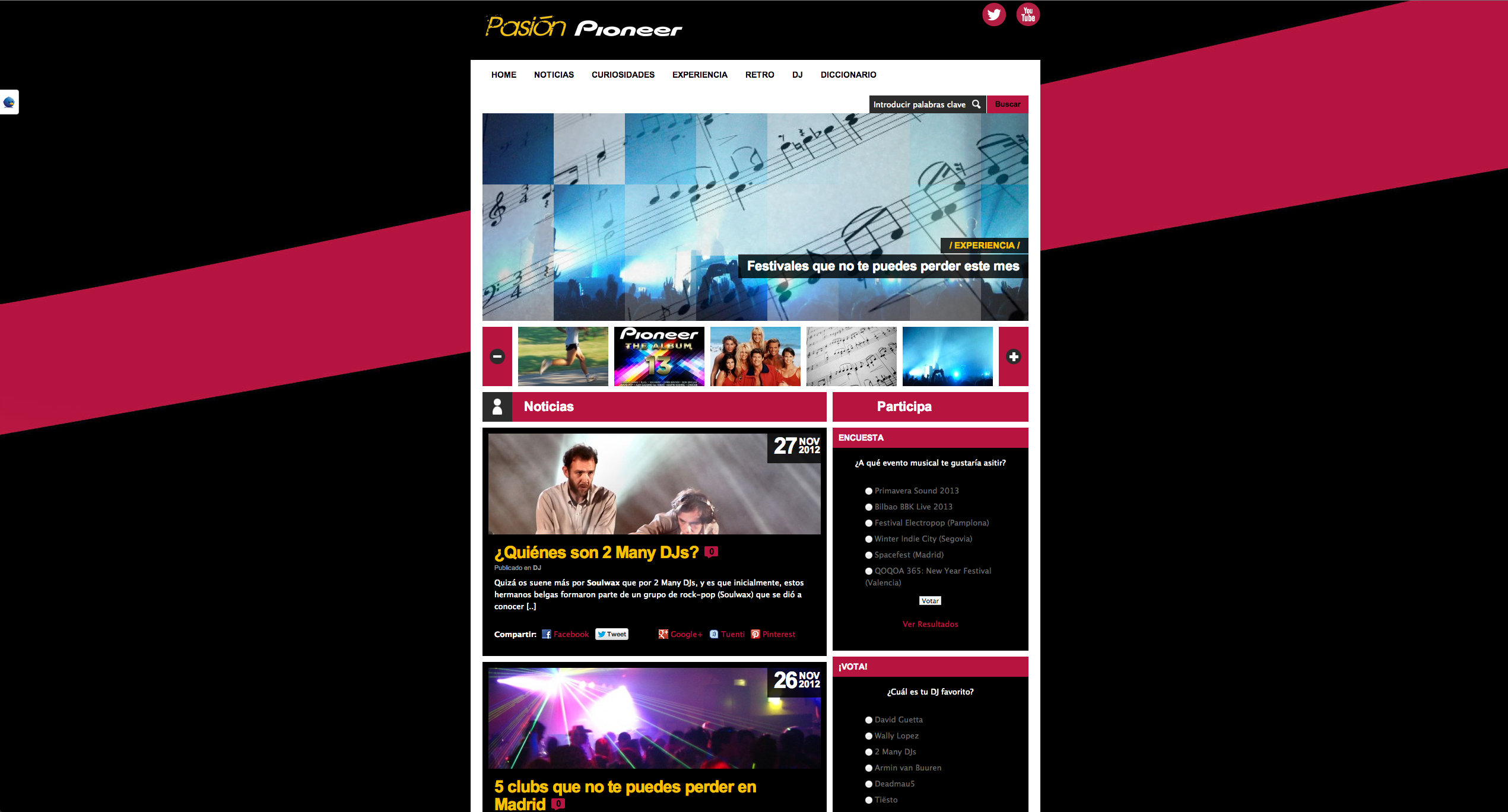 Pasionpioneer.com, el blog oficial de Pioneer en español