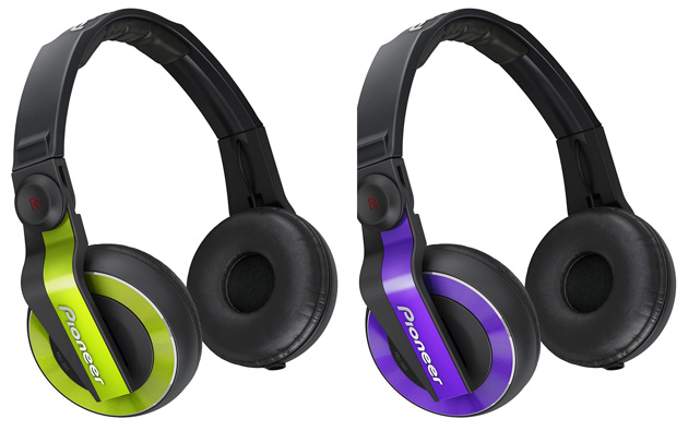 Ahora los auriculares Pioneer HDJ-500 también están disponibles en verde y violeta