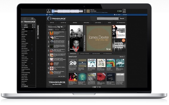 Traxsource.com por fin rediseña todo su portal