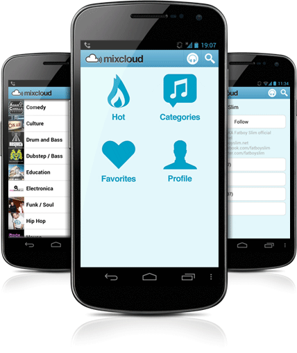 Mixcloud crea su aplicación para Android
