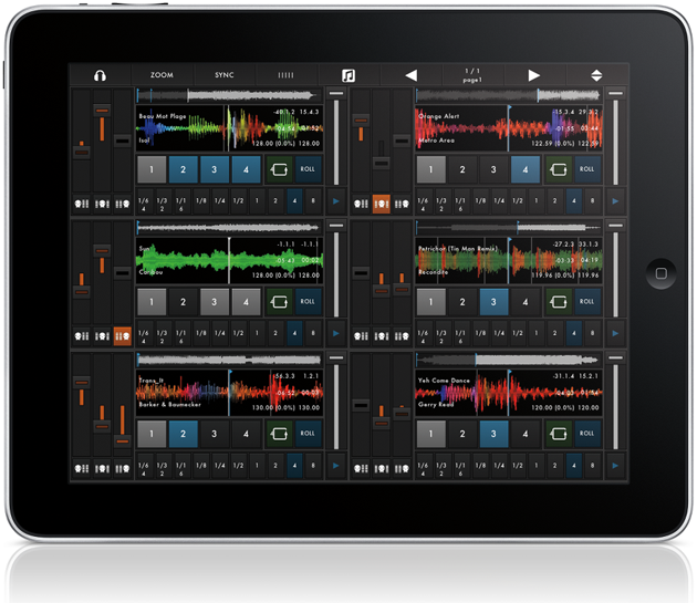d(–)b, la primera aplicación modular para DJ en el iPad