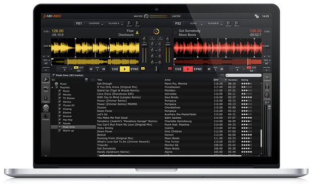 Mixvibes actualiza la edición gratuita de Cross DJ