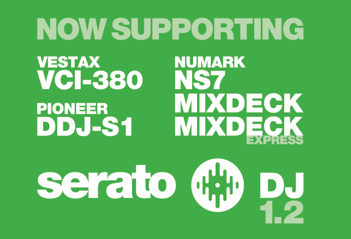 Serato DJ se actualiza a la versión 1.2