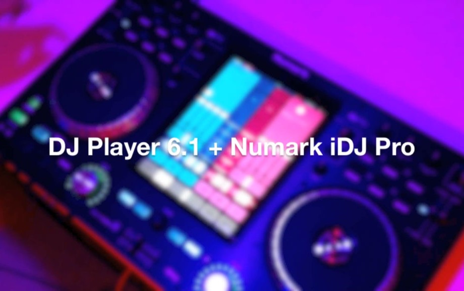 DJ Player 6.1 compatible con el controlador Numark iDJ Pro