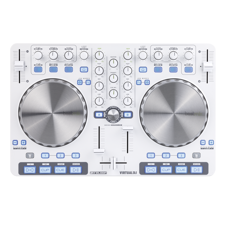 Reloop presenta una versión limitada en blanco de su controlador Reloop Beatmix LTD