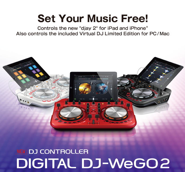 Pioneer presenta el DDJ-WeGO2