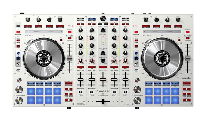 Presentado el nuevo Pioneer DDJ-SX-W en color blanco perla