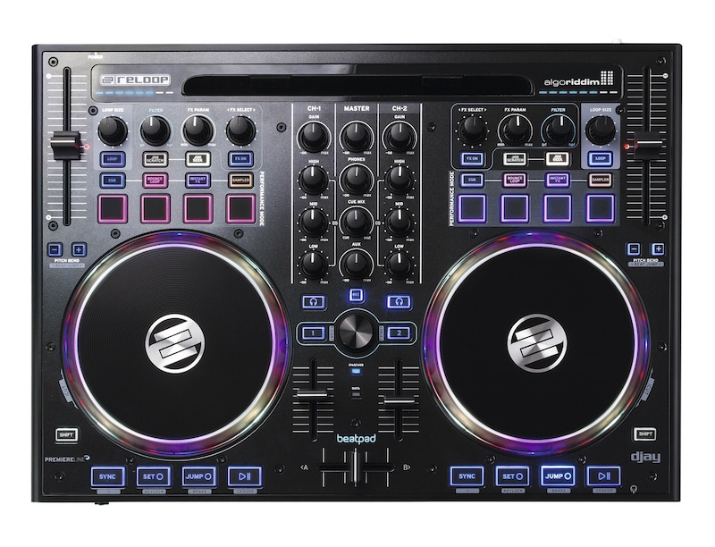 Nuevo controlador Reloop Beatpad, compatible con iPad y djay