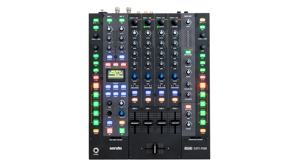 Rane Sixty-Four, nuevo mixer diseñado para Serato DJ