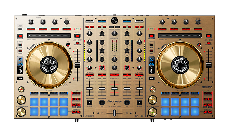 Pioneer DDJ-SX-N en un increíble color oro y en edición limitada