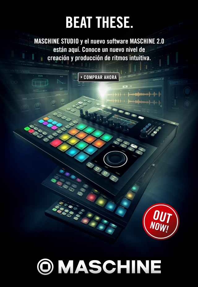 Maschine Studio y Maschine 2.0 ya a la venta