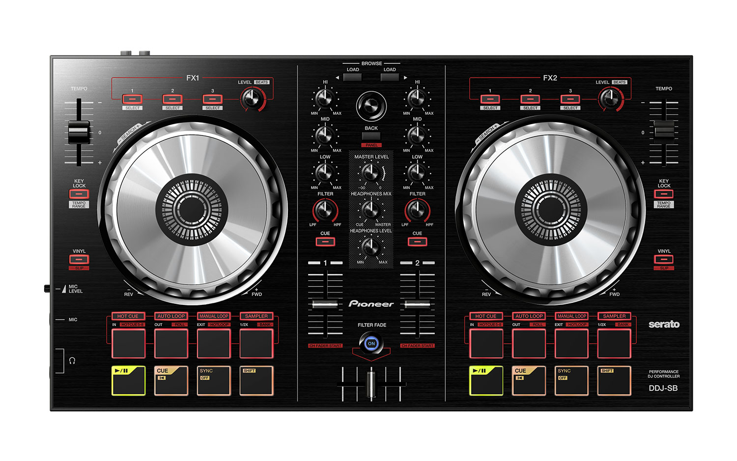 Pioneer DDJ-SB, nuevo controlador para Serato DJ Intro