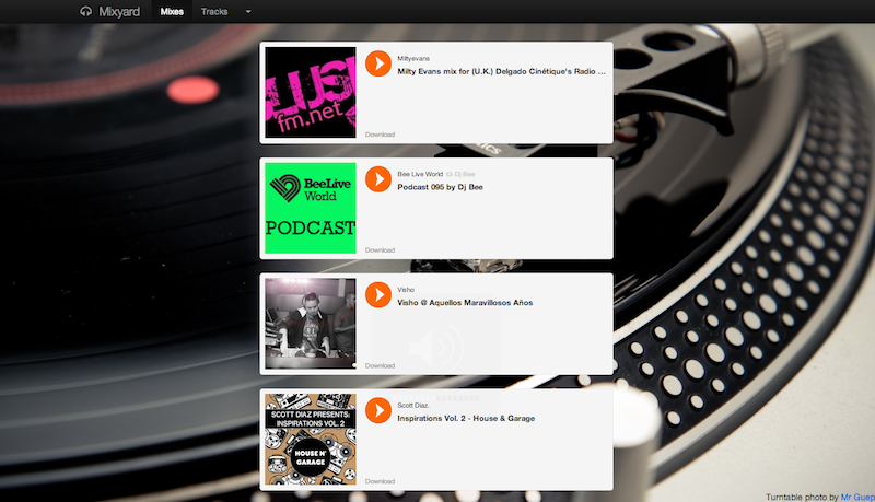 Mixyard, la web que destripa las entrañas de Soundcloud
