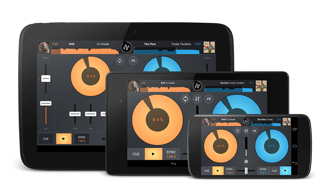 Cross DJ, la primera aplicación profesional para pinchar compatible con Android