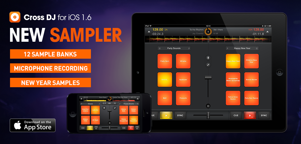 Cross DJ 1.6 para iOS disponible con regalo de Navidad incluido