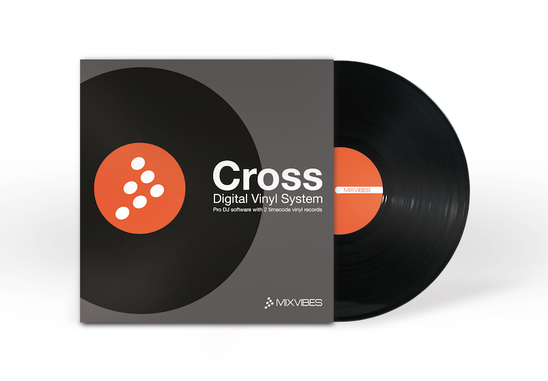 Mixvibes presenta Cross DVS, su nuevo vinilo de código de tiempo