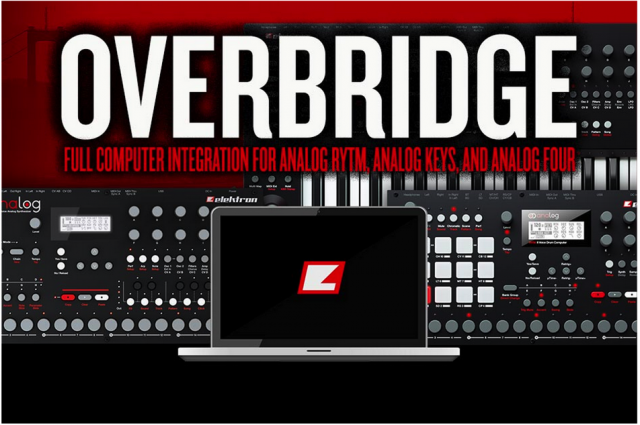 Nueva aplicación para integrar sintetizadores analógicos de Elektron con DAW: Overbridge