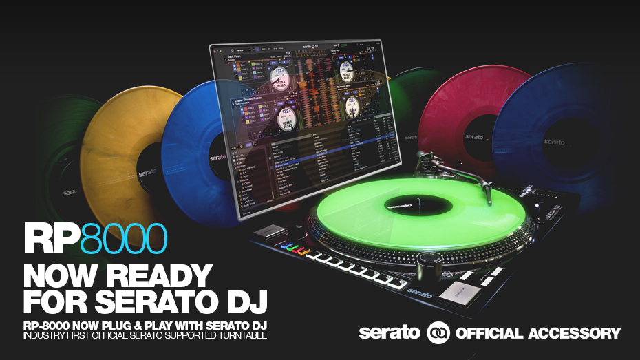 Actualización del plato Reloop RP-8000, ahora compatible con Serato DJ