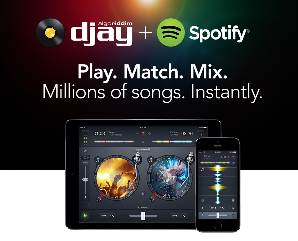 Djay 2.5 de Algoriddim ahora compatible con Spotify