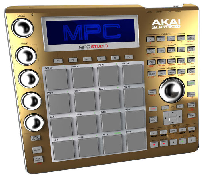 Nueva edición limitada Akai MPC Studio Gold