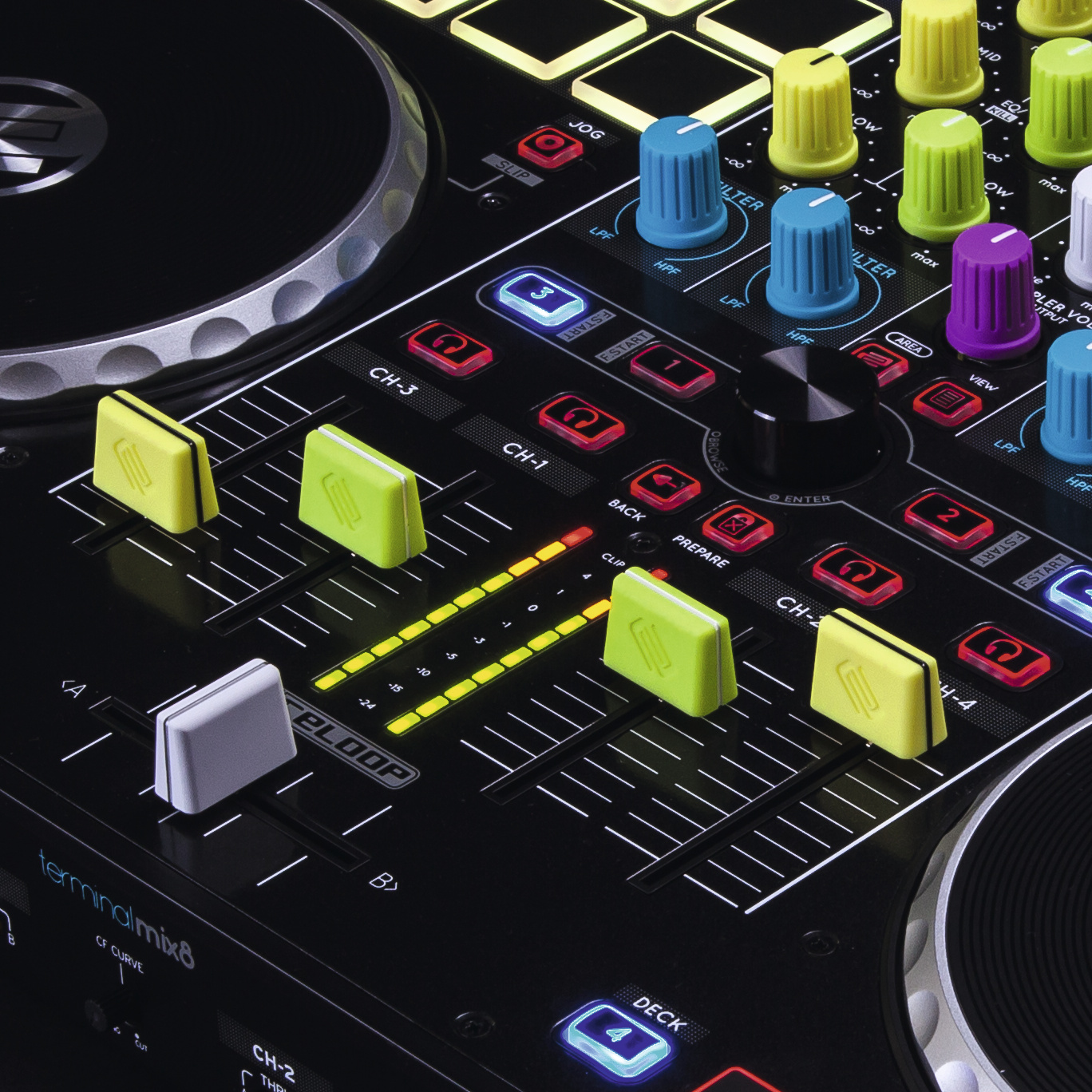 Nuevos Reloop Knob Cap y Reloop Fader Cap