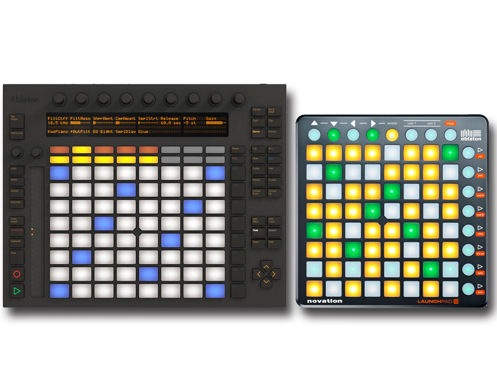 Comparativa Novation Launchpad S y Ableton Push