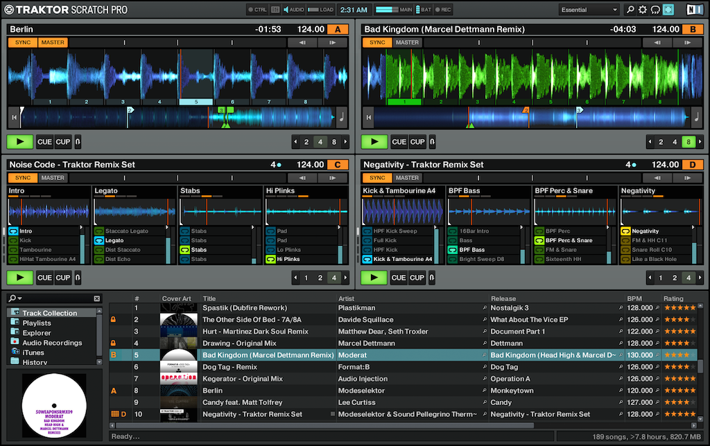 Biblioteca musical en Traktor Parte 1