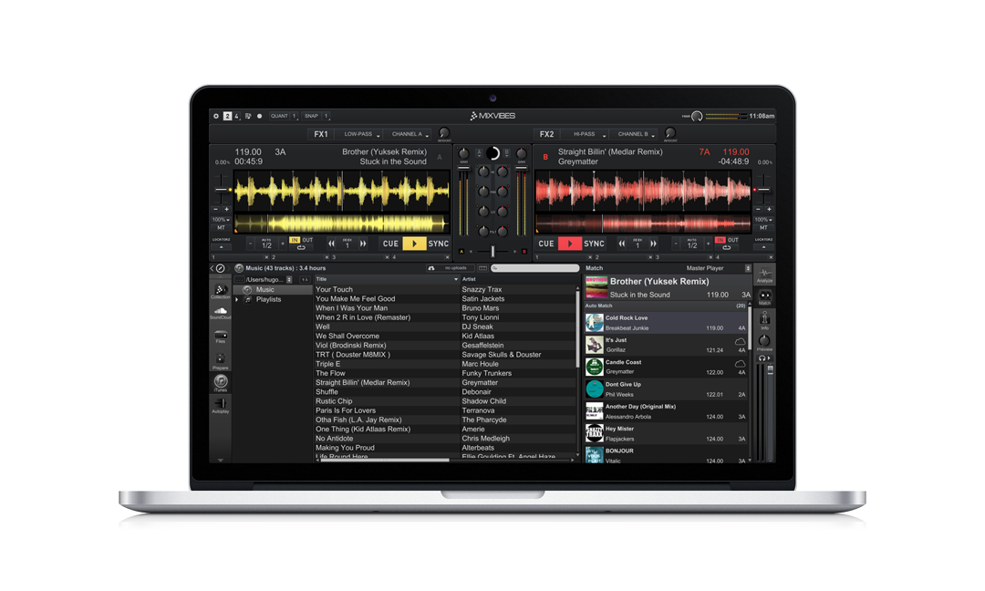 Disponible Cross DJ 3.3 ahora con función Track Match y compatible con 64 bits