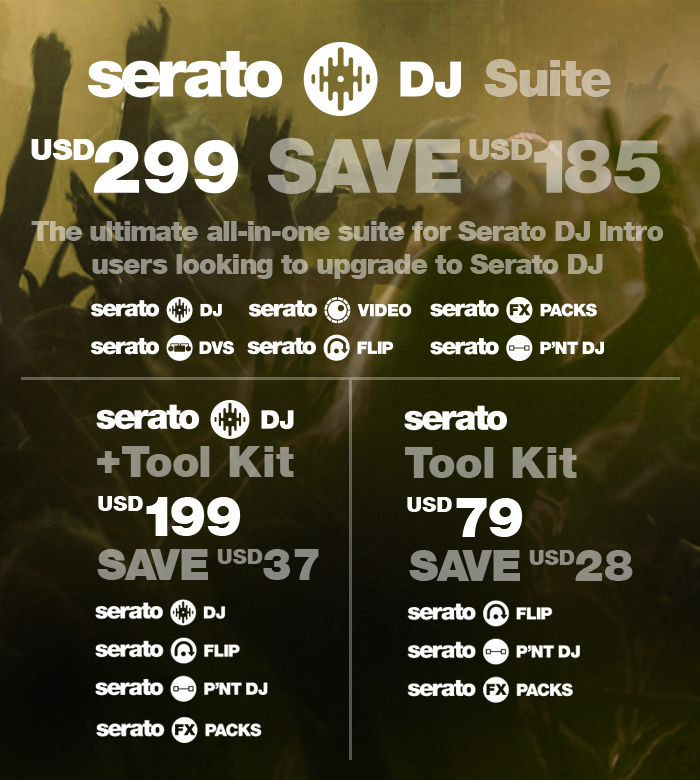 Nuevos packs Serato DJ Kit