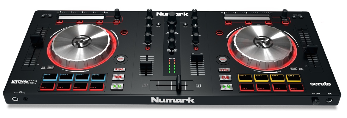 Los nuevos controladores DJ Mixtrack FX de Numark ofrecen un fácil