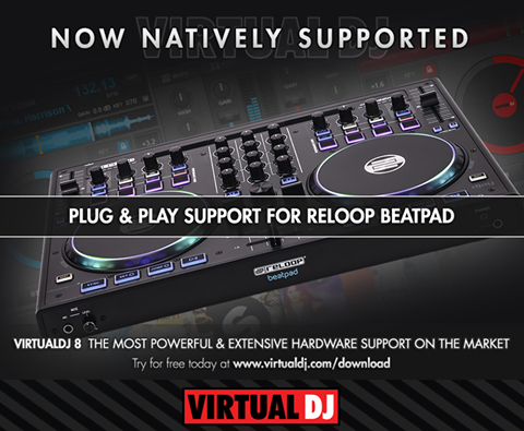 Virtual DJ 8 compatible con dispositivos de Rane, Reloop, Hercules y Akai