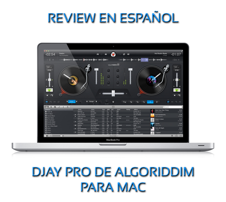 Review en español de Djay Pro de Algoriddim por TecnologiaDJ.com