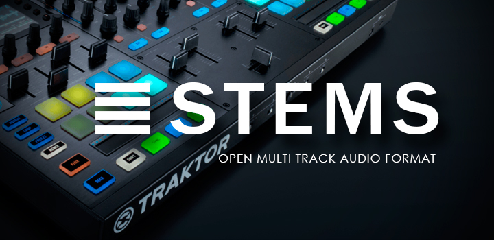 Stems, nuevo formato de audio abierto y multipista