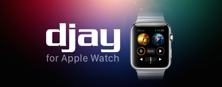 Presentado djay 2 de Algoriddim para Apple Watch