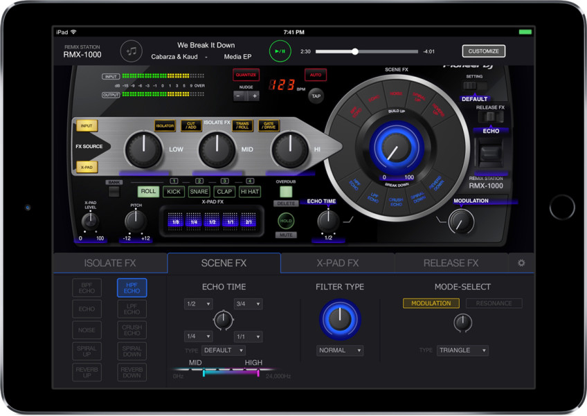 Pioneer lanza la app RMX-1000 para iPad