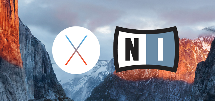 Los productos de Native Instruments ya son compatibles con Mac OS X El Capitan