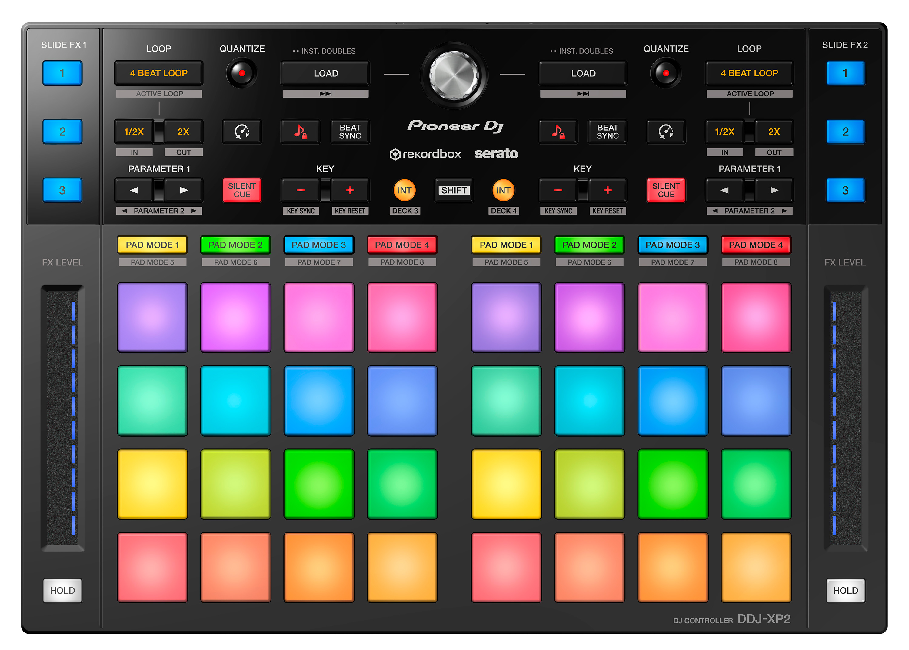 Pioneer DDJ-XP2, nuevo controlador de pads compatible con Rekordbox y Serato