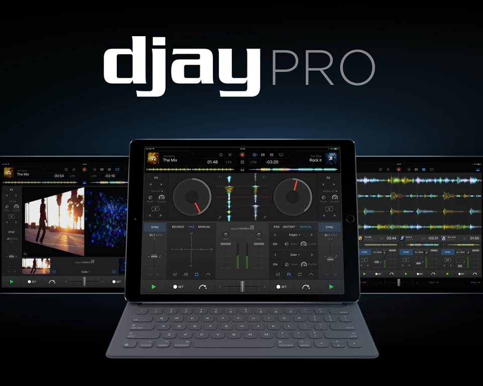 djay de Algoriddim ya diponible para iPad Pro