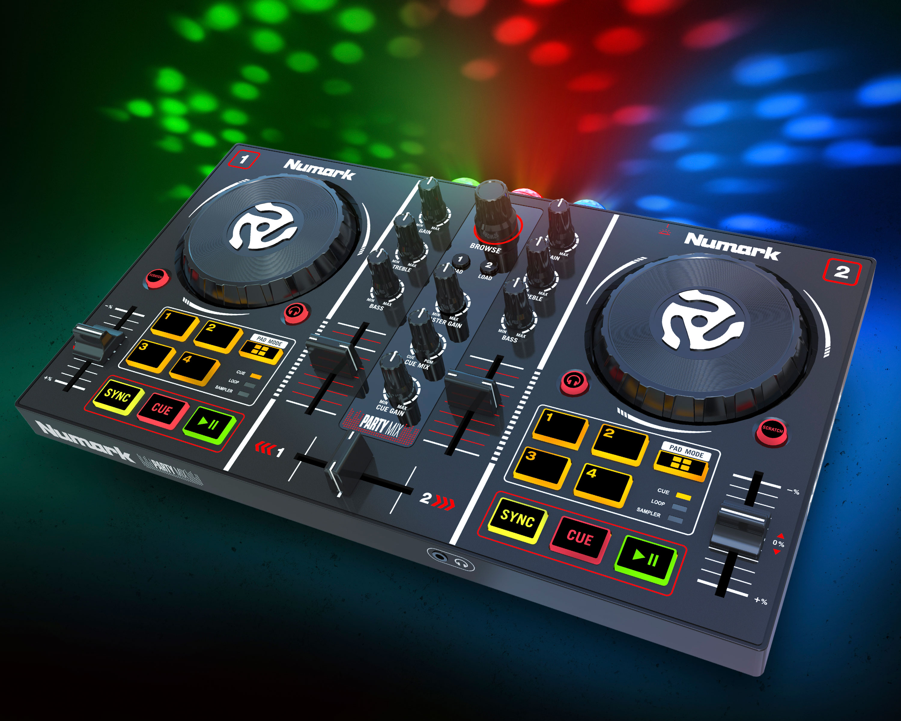 Numark Party Mix, nuevo controlador para DJs amateurs