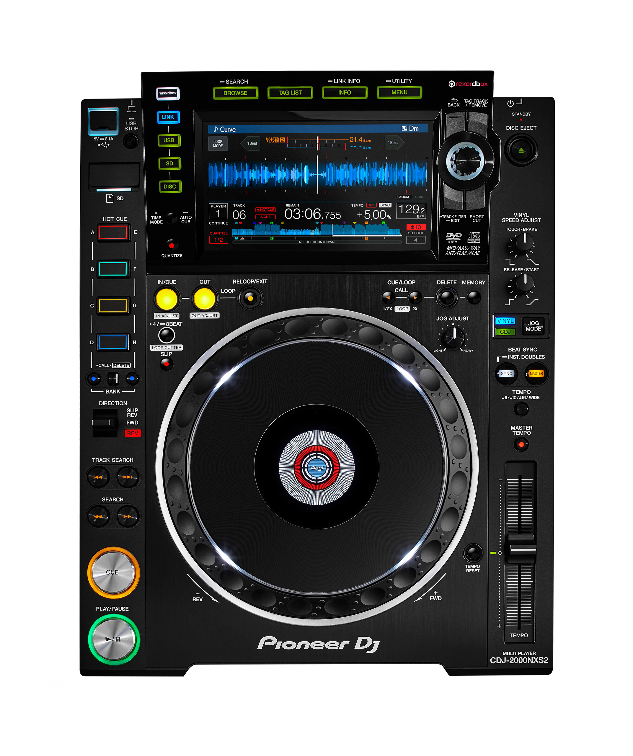 Pioneer CDJ-2000NXS2, el mítico reproductor de Pioneer renovado