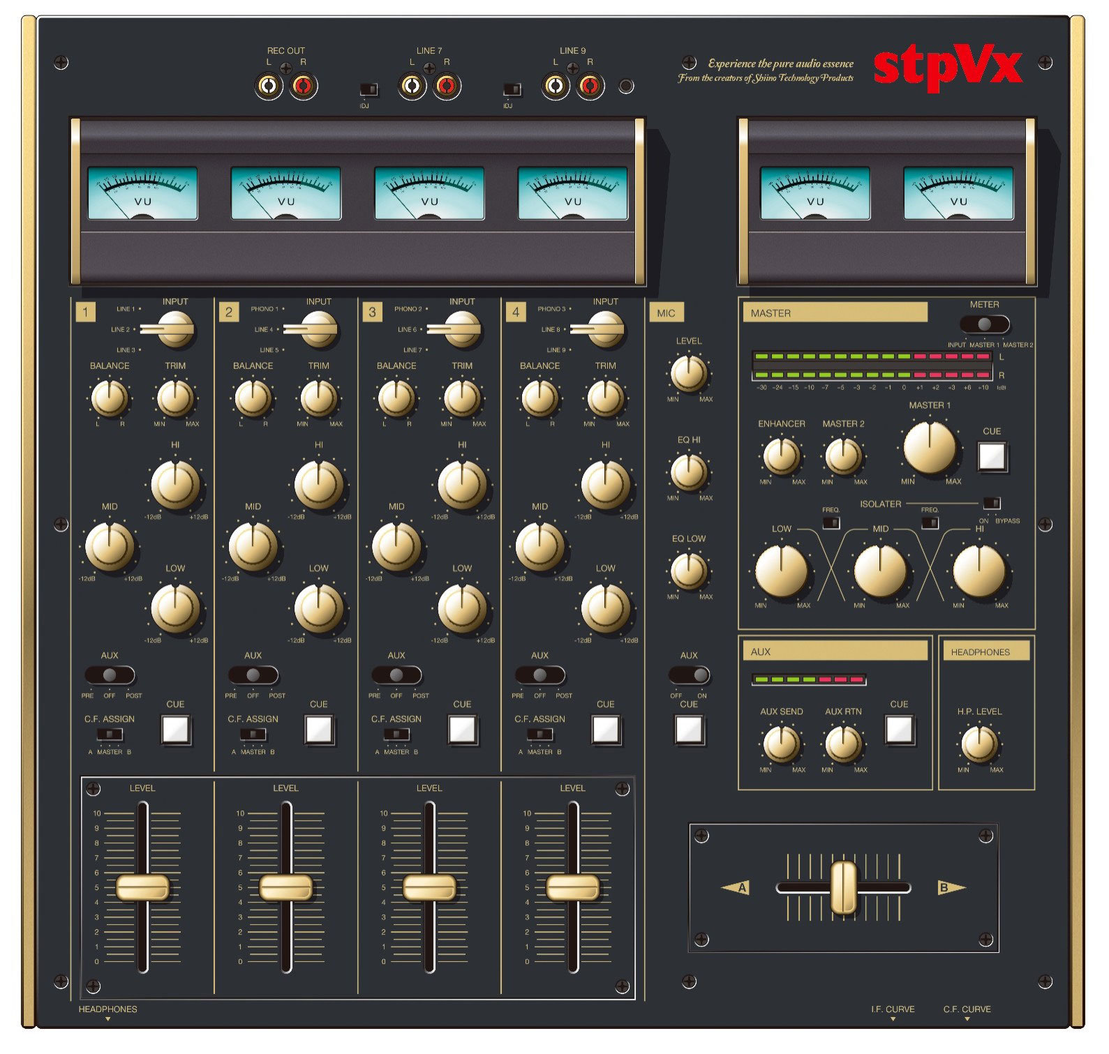 Imágenes del nuevo mixer de stpVx, la nueva marca del fundador de Vestax