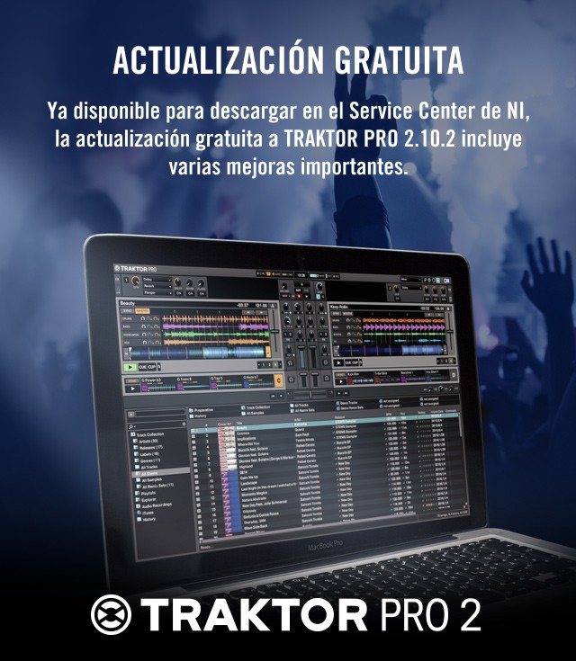 Nueva actualización Traktor Pro 2.10.2