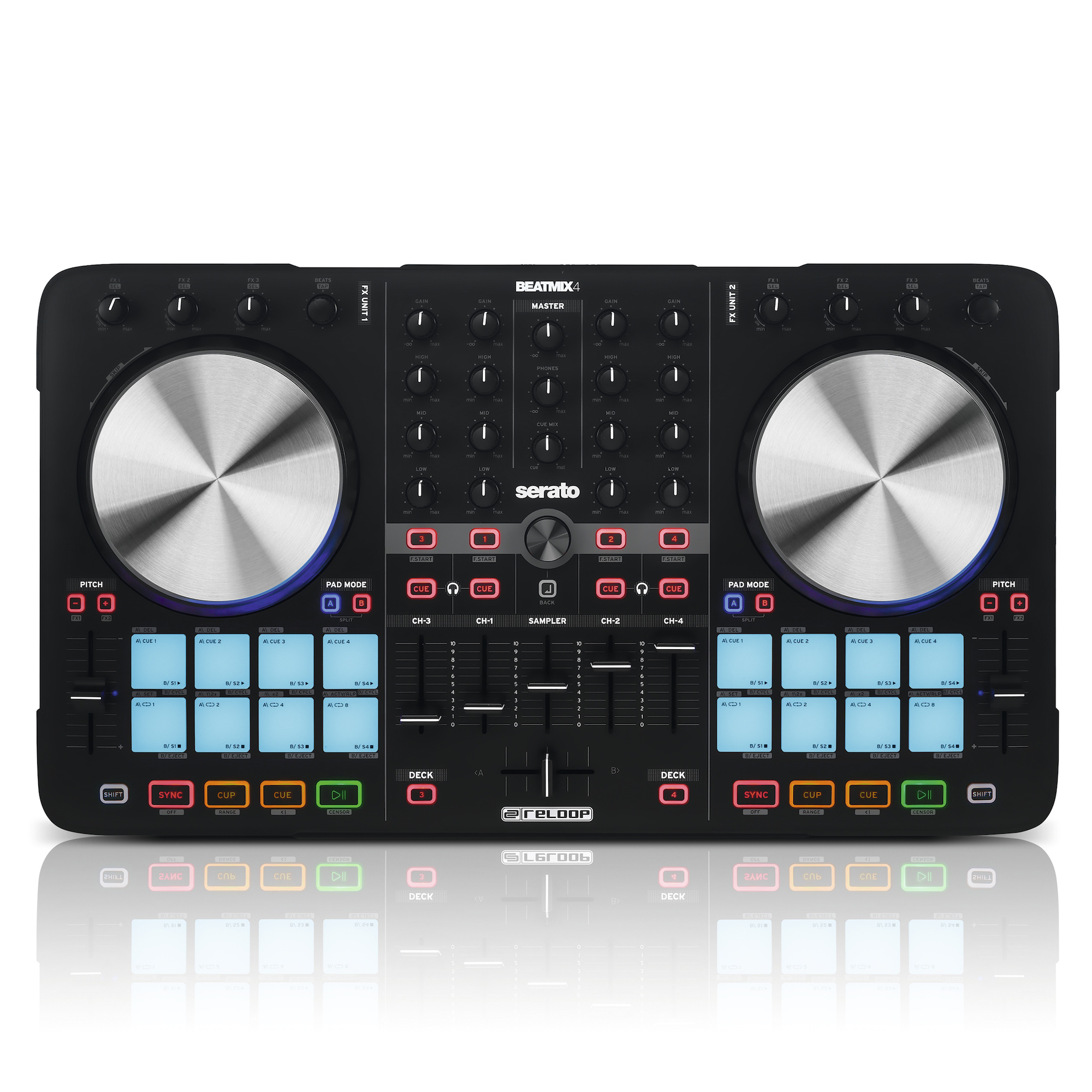 Nuevo controlador Reloop Beatmix 4 MK2 en color negro