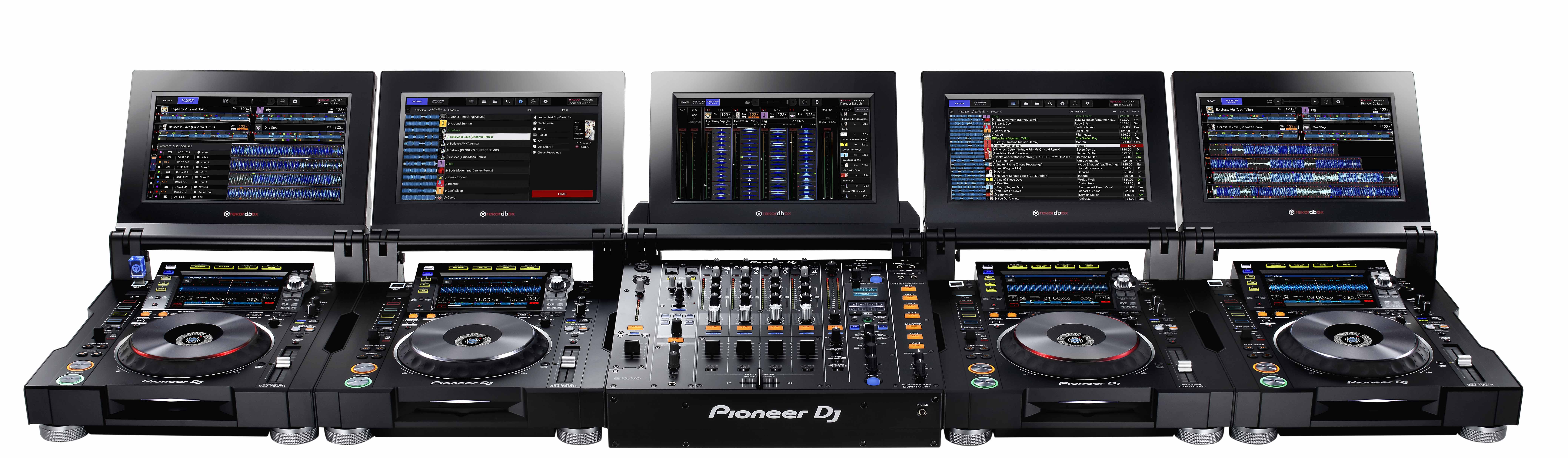Pioneer CDJ-TOUR1 y Pioneer DJM-TOUR1, sistema TOUR diseñado para festivales
